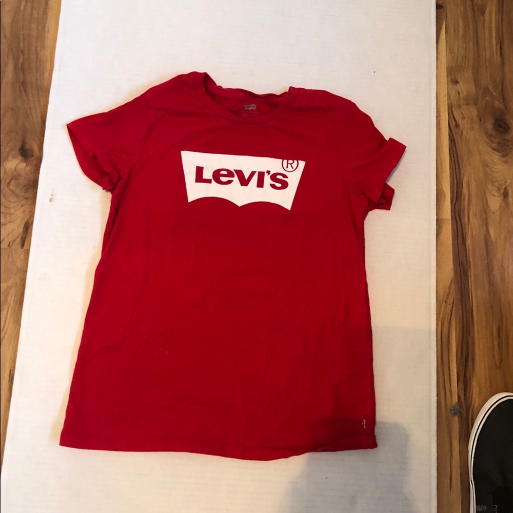 Red Levi shirt